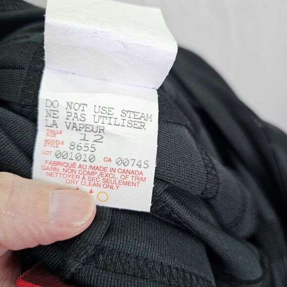 JS Collections Black Mesh Bodice Wide Neck Formal Gown Size 12 - Picture 8 of 11